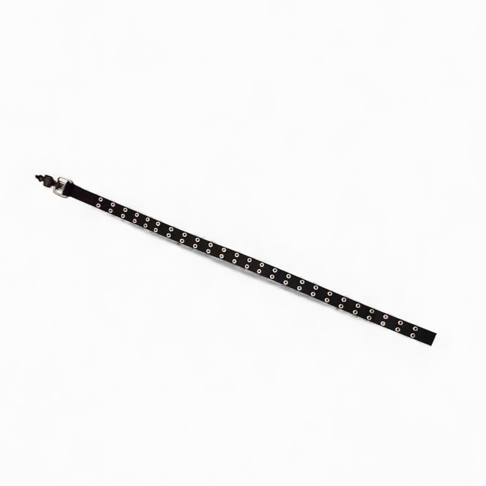 Zumiez Black Belt with Silver Buckle